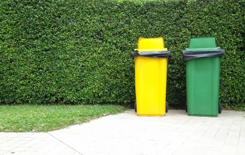 Types of business waste including recyclable materials