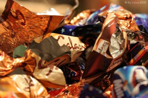 Mid-job view of a man and van removal inside a Stratford property